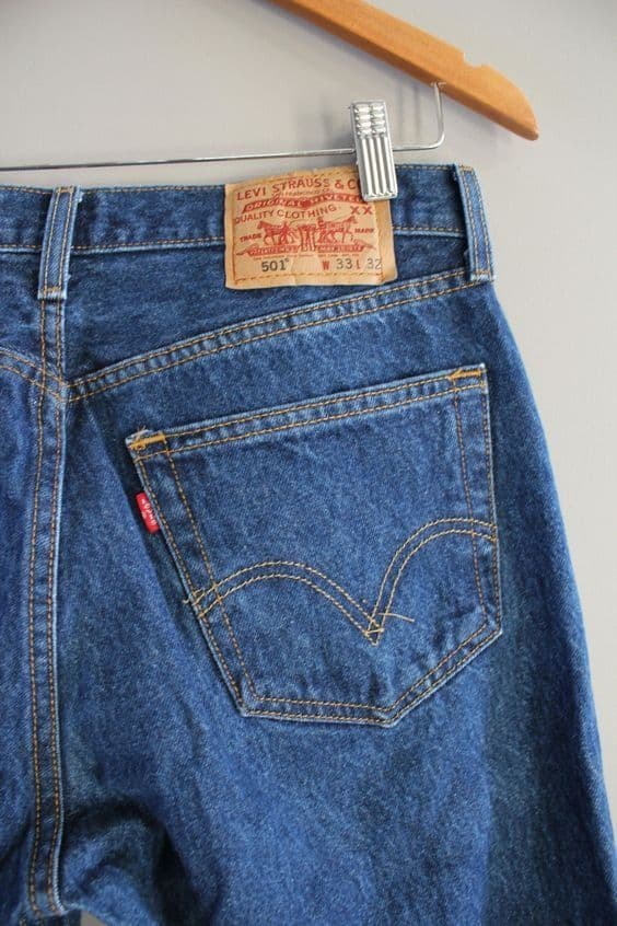 High-Rise Straight Jeans